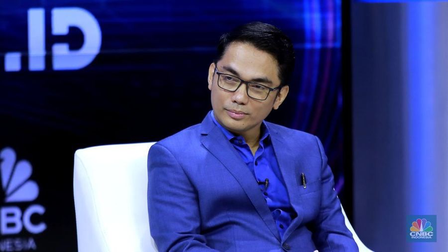Chaiman IDPRO, Hendra Suryakusuma diacara Data Center Industry Dialogue CNBC Indonesia dengan tema