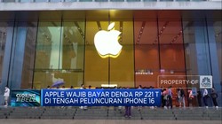 Video: Apple Wajib Bayar Denda Rp 221 T di Tengah Peluncuran iPhone 16