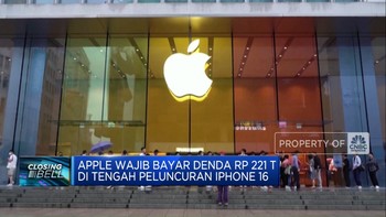 Video: Apple Wajib Bayar Denda Rp 221 T di Tengah Peluncuran iPhone 16