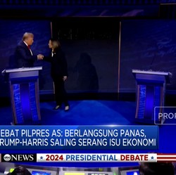 Video: Debat Pilpres AS Panas, Trump-Harris Saling Serang Isu Ekonomi