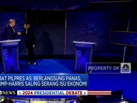 Video: Debat Pilpres AS Panas, Trump-Harris Saling Serang Isu Ekonomi