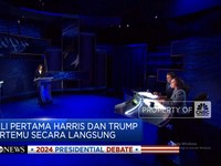 Video: Debat Pilpres AS, Harris Hampiri Trump Ajak Jabat Tangan