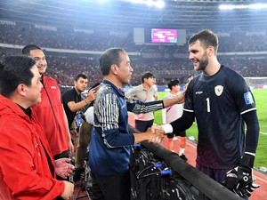Pujian Jokowi ke Maarten Paes yang Tampil Gemilang