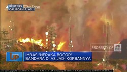 Video: Kebakaran Hebat, Bandara di Amerika Serikat Lumpuh