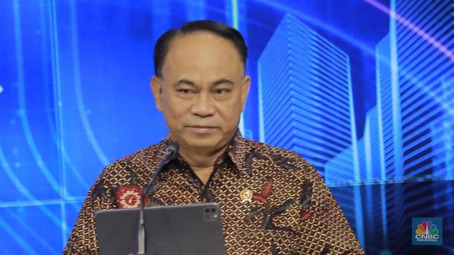 Menteri Kominfo, Budi Arie diacara Data Center Industry Dialogue վ dengan tema 