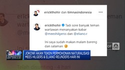 Video: Naturalisasi Mees Hilgers & Eliano Menunggu Izin Jokowi