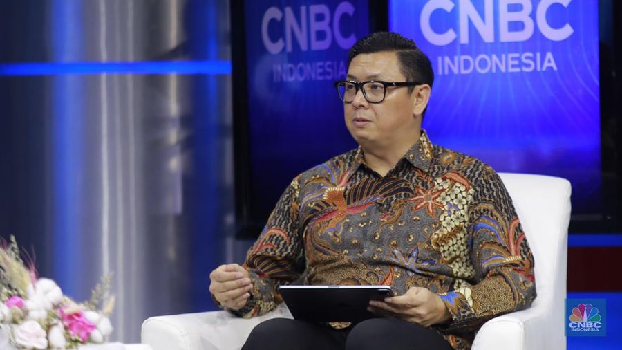 PLT Kepala Biro Investasi Kerjasama dan Komunikasi Sekretariat Jenderal Dewan Kawasan Ekonomi Khusus, Bambang Wijanarko diacara Data Center Industry Dialogue CNBC Indonesia dengan tema