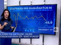 Video: PMI Manufaktur RI Jeblok, PHK Hingga Bisnis Terancam