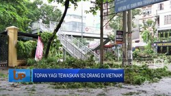Video: Topan Yagi di Vietnam Tewaskan 152 Orang