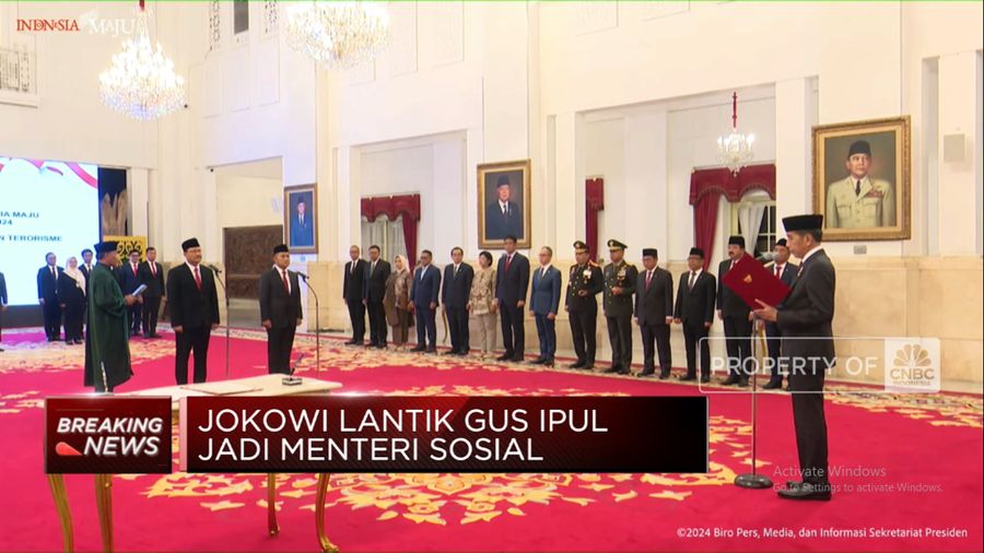 Tri Rismaharini Mundur, Jokowi Lantik Gus Ipus Jadi Mensos(²©²ÊÍøÕ¾ TV)