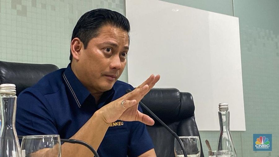 Wakil Menteri Keuangan II, Thomas Djiwandono. (²©²ÊÍøÕ¾/Rosseno Aji)