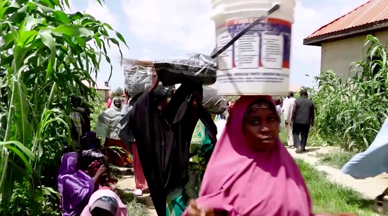 Banjir besar di Kota Maiduguri, timur laut Nigeria, menewaskan setidaknya 30 orang. Selain itu, 400 ribu warga lainnya terpaksa mengungsi. (Tangkapan Layar Video Reuters/)