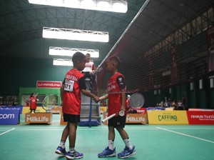 1.966 Anak Ikut Audisi Bulutangkis