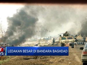 Video: Ledakan Besar di Bandara Baghdad Hingga Temuan Perak di Laut RI