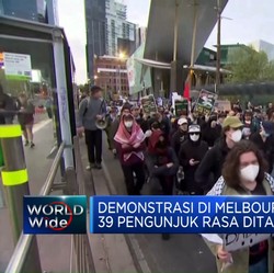 Video: Demonstrasi di Melbourne Pecah, 39 Pengunjuk Rasa Ditangkap