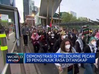 Video: Demonstrasi di Melbourne Pecah, 39 Pengunjuk Rasa Ditangkap
