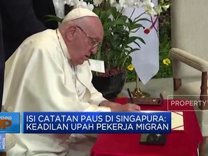 Video: Di Singapura, Paus Ingatkan Keadilan Upah Pekerja Migran