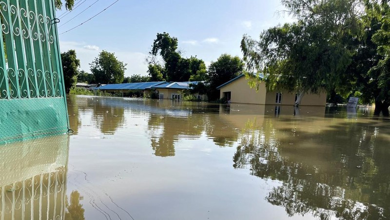 Banjir besar di Kota Maiduguri, timur laut Nigeria, menewaskan setidaknya 30 orang. Selain itu, 400 ribu warga lainnya terpaksa mengungsi. (Tangkapan Layar Video Reuters/)