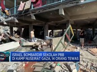 Video: Israel Bombardir Sekolah PBB di Kamp Nuseirat Gaza, 14 Tewas