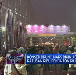 Video: Konser Bruno Mars di JIS Sukses