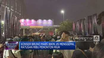 Video: Konser Bruno Mars di JIS Sukses