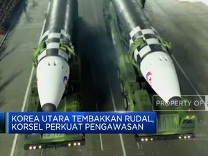 Video: Korea Utara Tembakkan Rudal, Korsel Perkuat Pengawasan