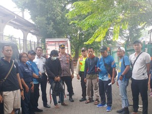 Tim KAI Bekuk Pencuri Kabel Bonding LAA di Kebayoran, Diserahkan ke Polisi