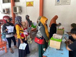 796 Keluarga Berisiko Stunting di Kota Mojokerto Dapat Bantuan Pangan