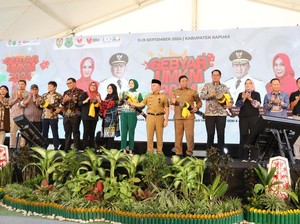 Resmi Dibuka, Gebyar UMKM Wilayah Tengah Diharap Perkuat Ekonomi Kerakyatan