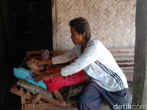 Pilu Sanudin, Lumpuh Sejak Balita Usai Imunisasi