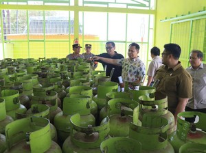 Respons Elpiji Langka, Tim Gabungan Satgas Pangan di Kediri Sidak Agen