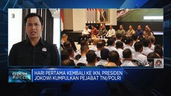 Video: Kembali ke IKN, Presiden Jokowi Kumpulkan Pejabat TNI/Polri