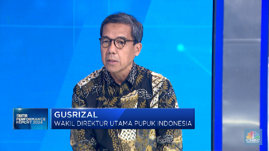 Direktur Pemasaran Pupuk Indonesia Periode 2020-2023, Gusrizal. (CNBC Indonesia)