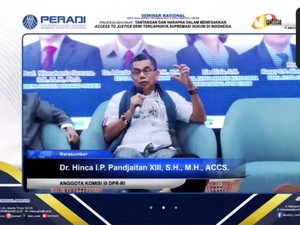 Anggota DPR Hinca Pandjaitan Bicara Pentingnya Peran Advokat di Tingkat Desa