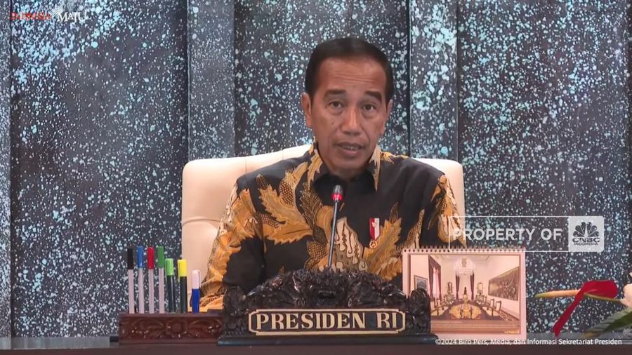Presiden Joko Widodo (Jokowi) memimpin Sidang Kabinet Paripurna terakhir, Jumat (13/9) sebelum memasuki masa purna tugas pada 20 Oktober 2024 mendatang.