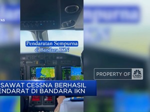 Video: Pesawat Cessna Berhasil Mendarat di Bandara IKN
