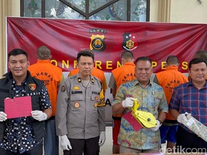 Polisi Tangkap 5 Pelaku Illegal Drilling di Batanghari, Pemodal Diburu