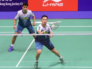 Sabar/Reza Tak Gentar Hadapi Leo/Bagas di Semifinal Hong Kong Open 2024