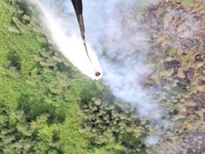 3 Daerah Sumsel Masih Terjadi Karhutla, Water Boombing Dioptimalkan