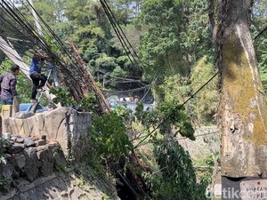 Kirmir Sungai Cikapundung Bandung Longsor, 1 Rumah Warga Terdampak