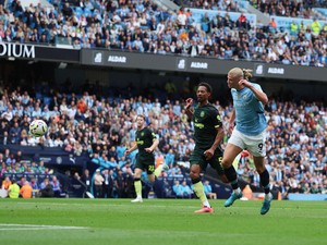 Man City Vs Brentford: Haaland 2 Gol, The Citizens Menang 2-1