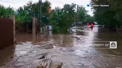 Video: Banjir Bandang di Rumania, 4 Orang Tewas