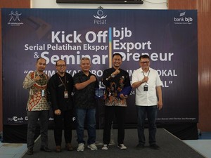 bank bjb Gelar Exportpreneur, Dorong UMKM Jadi Eksportir Baru