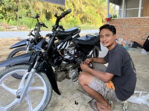 Dulu Nongkrong di Bengkel, Lulusan SMK Ini Dirikan Bengkel Beromzet 3 Kali UMK