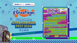 Dapetin Tiket Gratis Synchronize Fest 2024 dari detikpop, Begini Caranya!