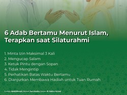 6 Adab Bertamu Menurut Islam, Terapkan saat Silaturahmi 6 Adab Bertamu Menurut Islam, Terapkan saat Silaturahmi