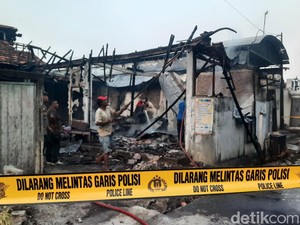 Warung Makan di Pati Ludes Terbakar Saat Ditinggal Pengajian