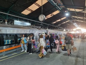 KAI Daop 6 Catat Ratusan Ribu Penumpang Masuk Jogja Selama Long Weekend