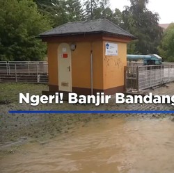 Video: Ngeri! Banjir Bandang Hantam Eropa