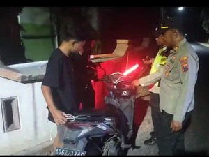 Patroli Polisi Nganjuk Cegah Kejahatan Saat Long Weekend